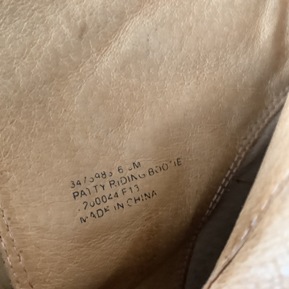 Frye Patty Riding Bootie Black Leather Block Heel Size 6.5 - Picture 6 of 11